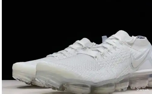2 GREY WHITE VAPORMAX AIR VAST FLYKNIT 942842-105 0614